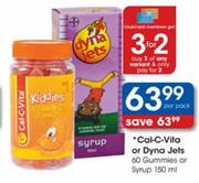 Cal-C-Vita Or Dyna Jets 60 Gummies Or Syrup-150ml pack