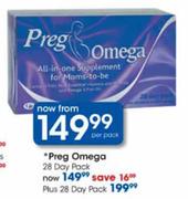 Preg Omega 28 Day Pack