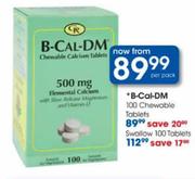 B-Cal-DM Chewable Tablets-100's pack