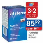 Vitaforce Nutri-B Tablets-60's