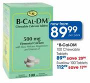 B-Cal-DM Swallow Tablets-100's Pack