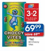 TLC Choccy Vites-60's pack