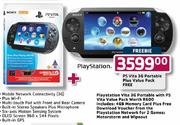 Playstation Vita 3G Portable With PS Viat Value Pack