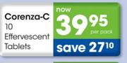 corenza-C Effervescent Tablets-10 Tablets