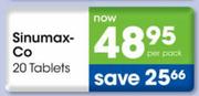Sinumaxco-20 Tablets