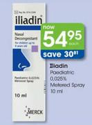 illadin Paediatric 0.025% Metered Spray-10 ml