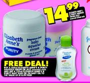 Elizabeth Anne's & Purity Aqueous Cream/Jelly-350ml Each