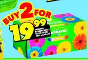 Twinsaver Rainbow/White/Luxury Tissues-2x180's Per Pack