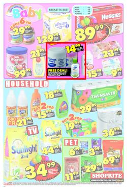 Shoprite Gauteng : Low Price Birthday (23 Jul - 5 Aug), page 9