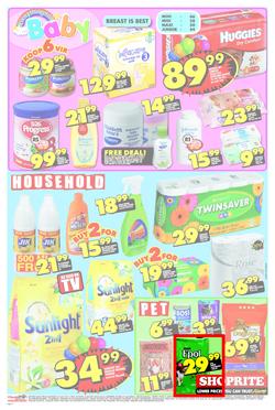 Shoprite Gauteng : Low Price Birthday (23 Jul - 5 Aug), page 9