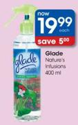 Glade Nature's Infusions-400ml Each