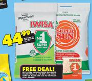 Iwisa/Super Sun Super Maize Meal-10kg Each