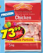 Farmer's Choice Frozen Mixed Chicken Portions-5kg