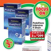 Probiflora Intensive 9 Strain Capsules-3x60's