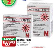 Lacteol Forte Sachets-10's Or Capsules-12's