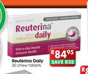 Reuterina Daily Chew Tablets-30's