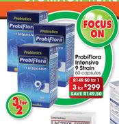 Probiflora Intensive 9 Strain Capsules-60's