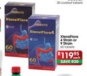 Xtensi Flora 4 Strain Or 9 Strain Tablets-60's Each