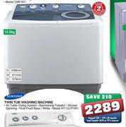 Samsung Twin Tub Washing Machine-13.2kg (WT13J7PIW1)