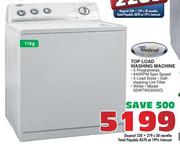 Whirlpool Top Load Washing Machine-11kg (3SWTW5205SQ)