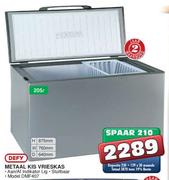 Defy Metaal Kis Vrieskas-205Ltr (DMF407)