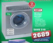 Defy Metallic Washing Machine-5kg (DAW323)