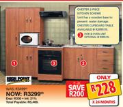 High Point Chester 2 Piece Kitchen Scheme