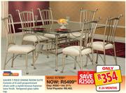 Xavier 7 Piece Dining Room Suite