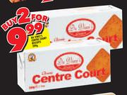 DA Vincy's Centre Court Biscuits - 2 x 200gm