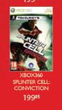 XBOX 360 Splinter Cell Conviction