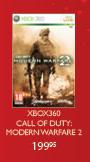 XBOX 360 Call Of Duty:Modern Warfare 2