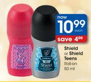 Shield Or Shield Teens Roll-On-50ml Each