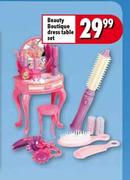 Beauty Boutique Dress Table Set