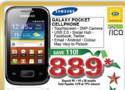 Samsung Galaxy Pocket Cellphone