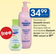 Elizabeth Anne's Special Baby Shampoo-500ml