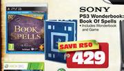 Sony PS3 Wonderbook:Book Of Spells