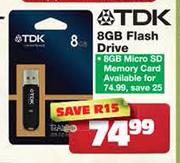 TDK 8GB Flash Drive