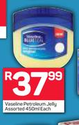 Vaseline Petroleum Jelly-450ml Each