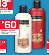 TRESemme Shampoo Or Conditioner-750ml Each