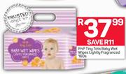 PnP Tiny Tots Baby Wet Wipes Lightly Fragranced-160's