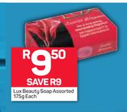 Lux Beauty Soap-175g Each
