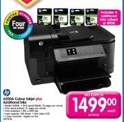 HP 6500A Colour Inkjet + 4 Additional Inks