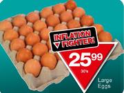 Large Eggs-30's