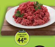 Foodco Lean Steak Mince-Per Kg