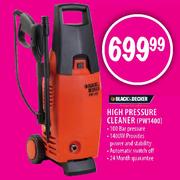Black Decker High Pressure Cleaner-PW1400