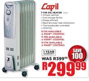 Capil 11 Fin Oil Heater-CH07