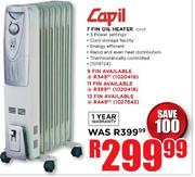Capil 13 Fin Oil Heater-CH07