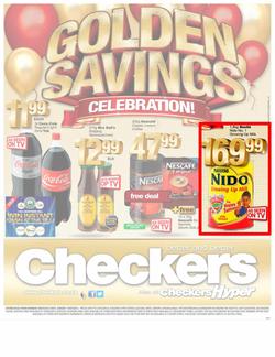 Checkers Gauteng : Golden Savings (9 Jul - 15 Jul), page 1