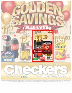Checkers Gauteng : Golden Savings (9 Jul - 15 Jul), page 1