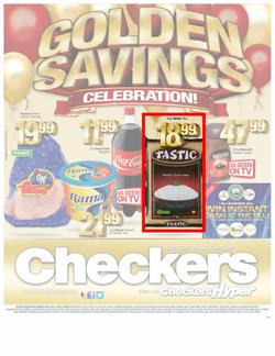 Checkers Free State : Golden Savings (9 Jul - 15 Jul), page 1